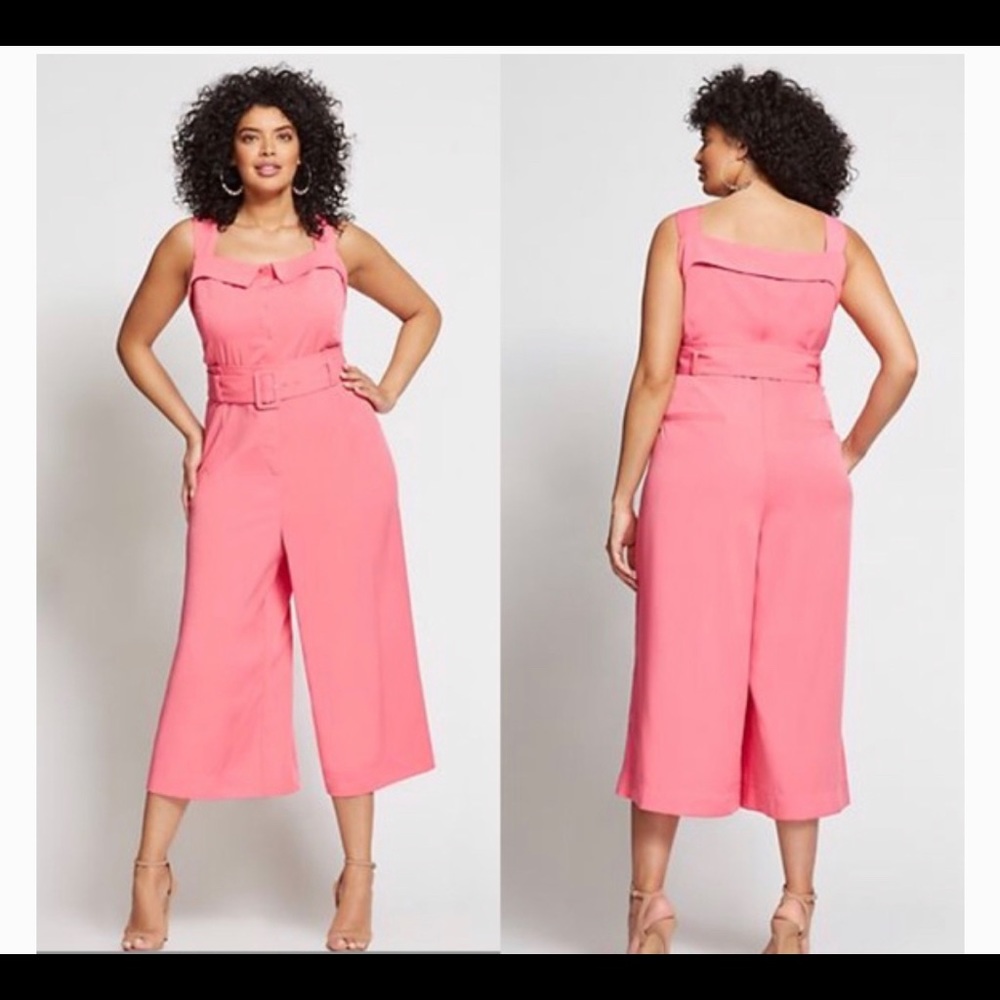 Gabriel Union for New York & Co crop jumpsuit